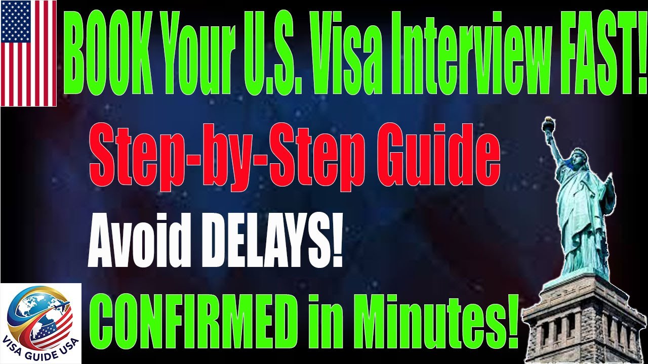 How to Schedule Your U.S. Visa Interview (Step-by-Step 2025 Guide) | Avoid Mistakes!