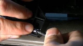 Common Problem:  Honda Accord Temp Control Knob No HEAT No A/C Loose Cable Easy Fix