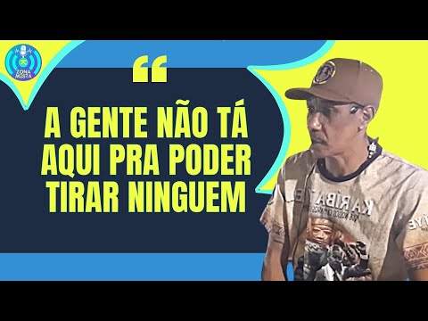 Mestre Marcão: 'A gente não tá aqui pra tirar ninguém'