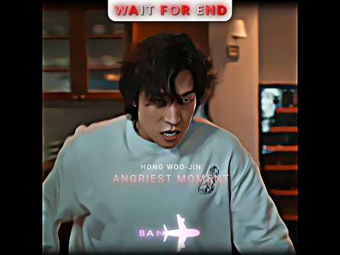Hong Woo-Jin's Angriest Moment ☠️ | Bloodhounds edit | COM MEDO! (Super Slowed) #bloodhound #shorts