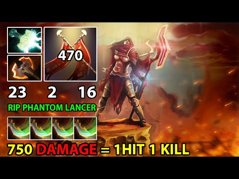 Phantom Lancer Cant Face Legion Commander With This Build | 23 2 16