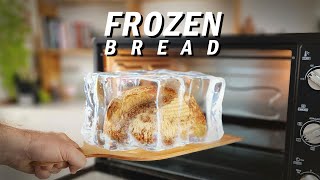 I baked a Frozen Bread straight from the Freezer! | 5 ways