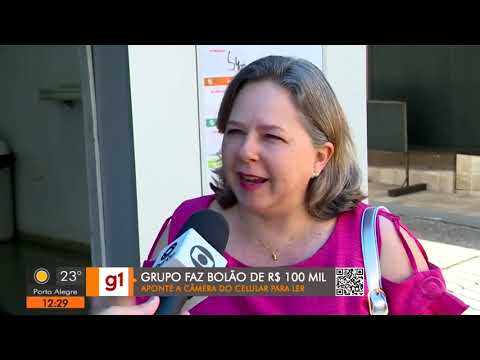 Bolão Vai que Dá no Jornal do Almoço da Rede Globo/RBS