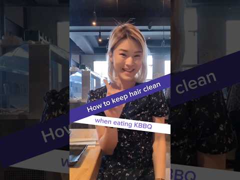 No more smelling hair after K.BBQ