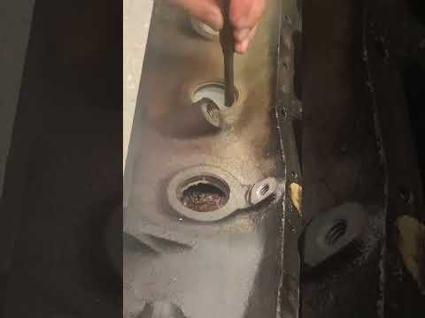 Quick & Easy Way To Remove Freeze Plugs #automobile #hotrod #mechanic #howto #diy #v8 #freezeplug