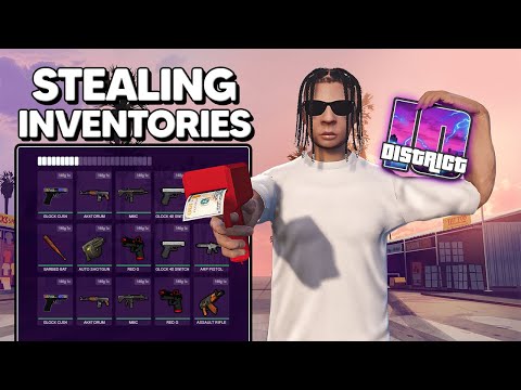 Stealing Inventories In DISTRICT 10 (GTA TROLLING)