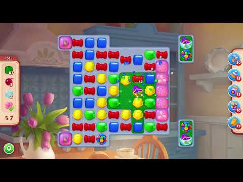 Homescapes Level 1515 - 16  Moves - No Boosters