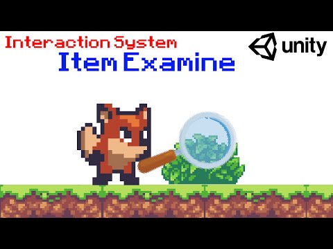 Unity 2D Platformer Tutorial 15 - 2D Item Examine (Item Inspect)