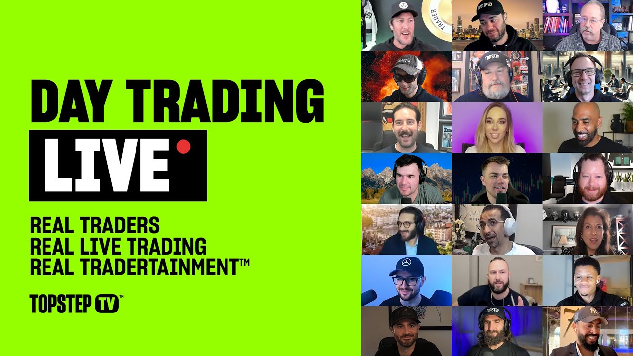 TopstepTV Live Futures Day Trading: Plain Trading Weather (2/3/25)