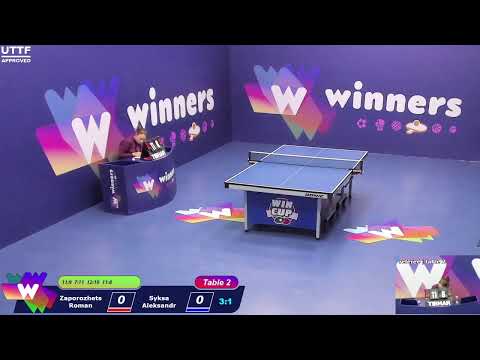 WINners CUP table 2  16.11 Zaporozhets Roman - Syksa Aleksandr  14:30