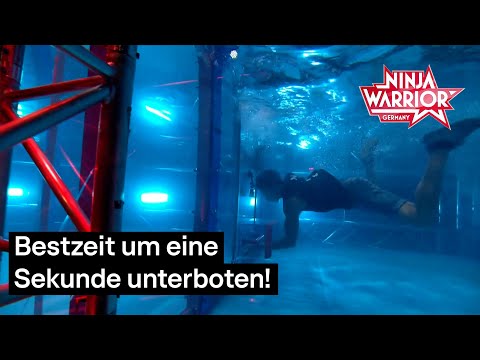 René Casselly schlägt Bestzeit von Dima und kassiert 10.000€ | Ninja Warrior Germany 2023