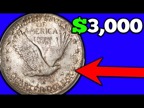 1929 Standing Liberty Quarters Worth Money!