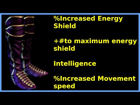 How to craft 200+ Energy Shield boots! [Pathofexile]