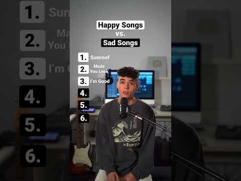 Happy Songs vs. Sad Songs (Mashup)