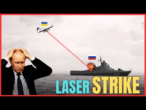 How 1 Ukrainian Drone Guided Laser Strike Erased Russia’s $60M Warship – In Just 14 Seconds