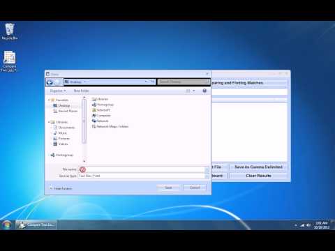 Compare Two Lists For Matches Software