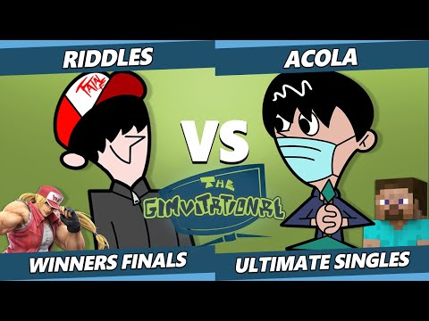 Gimvitational Winners Finals - Riddles (Terry, Kazuya) Vs. acola (Steve) SSBU Smash Ultimate