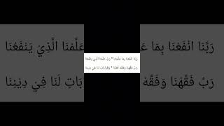 Download lagu Doa robbana fa'na bima allamtana mp3