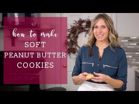How to Make SOFT PEANUT BUTTER COOKIES {Recipe Video