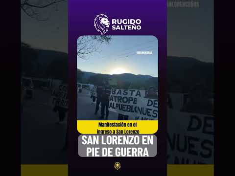 SAN LORENZO EN PIE DE GUERRA