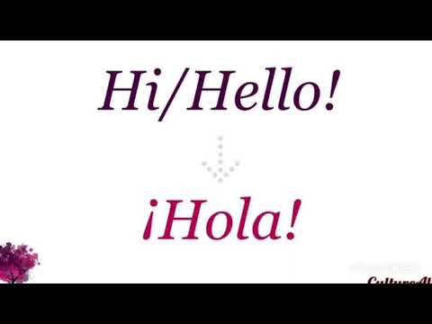 Los saludos ( Greetings) by Señora Salma.