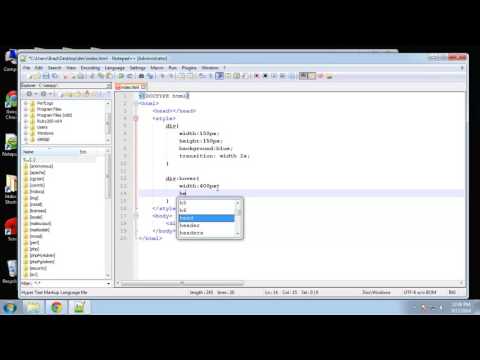 Learn HTML5 and CSS3 | Create Transition Dropdown Menu | Introduction | Eduonix
