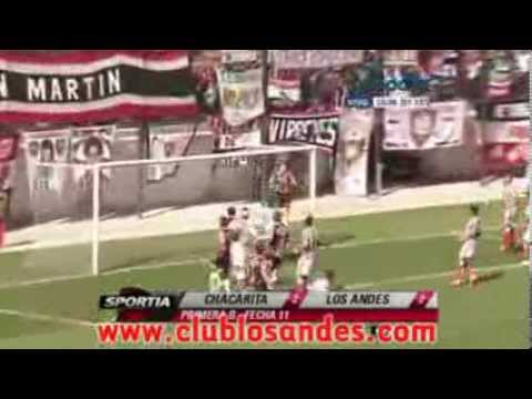 Fecha Nº11 Primera B - Chacarita 2 - Los Andes 2 04.10.2013
