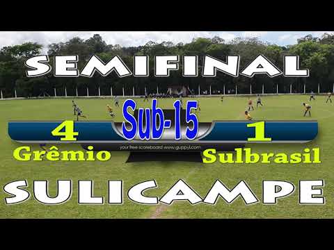 SULICAMPE - SUB-15 2021 - Grêmio 4 x 1 Sulbrasil