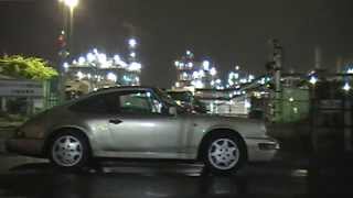 preview picture of video 'My Porsche 911 Carrera 964 Kawasaki city night drive'
