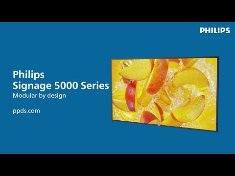 Philips 50BDL5050D Digital Signage Display 126 cm 50 Zoll video preview