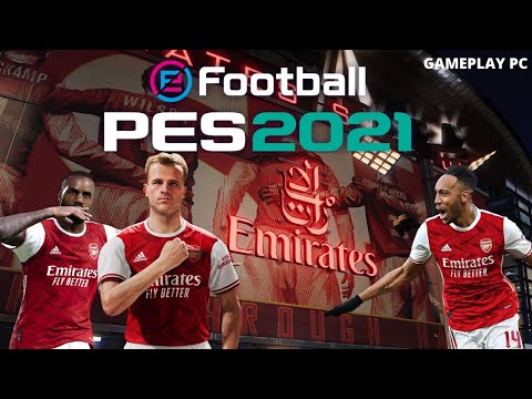 PES 2021 FIRST LOOK GAMEPLAY, MY CLUB , ARSENAL EDITION 1080P (60 FPS)