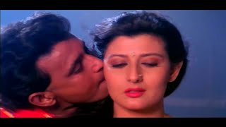 Mithun enjoys Milf Sangeeta Bijlani  navel boobs t
