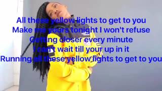 Keke Palmer - Yellow lights Lyrics
