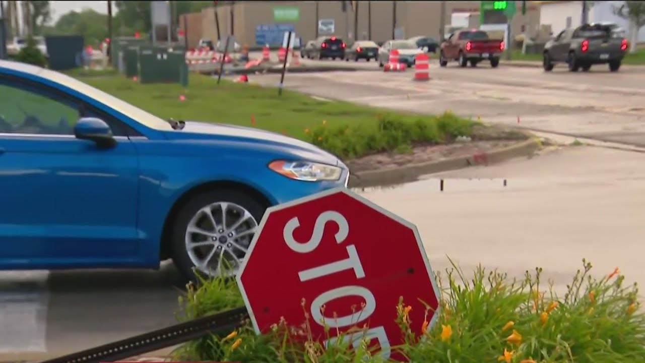 Incredible Storm Damage In Southwest Suburban Hodgkins