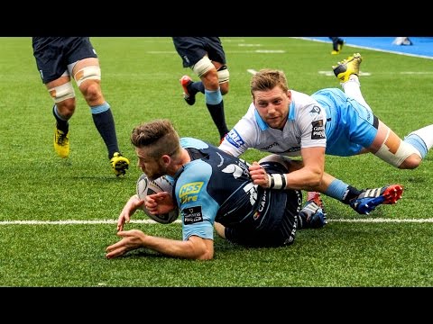 Cardiff Blues v Glasgow Warriors Highlights – GUINNESS PRO12 2015/16