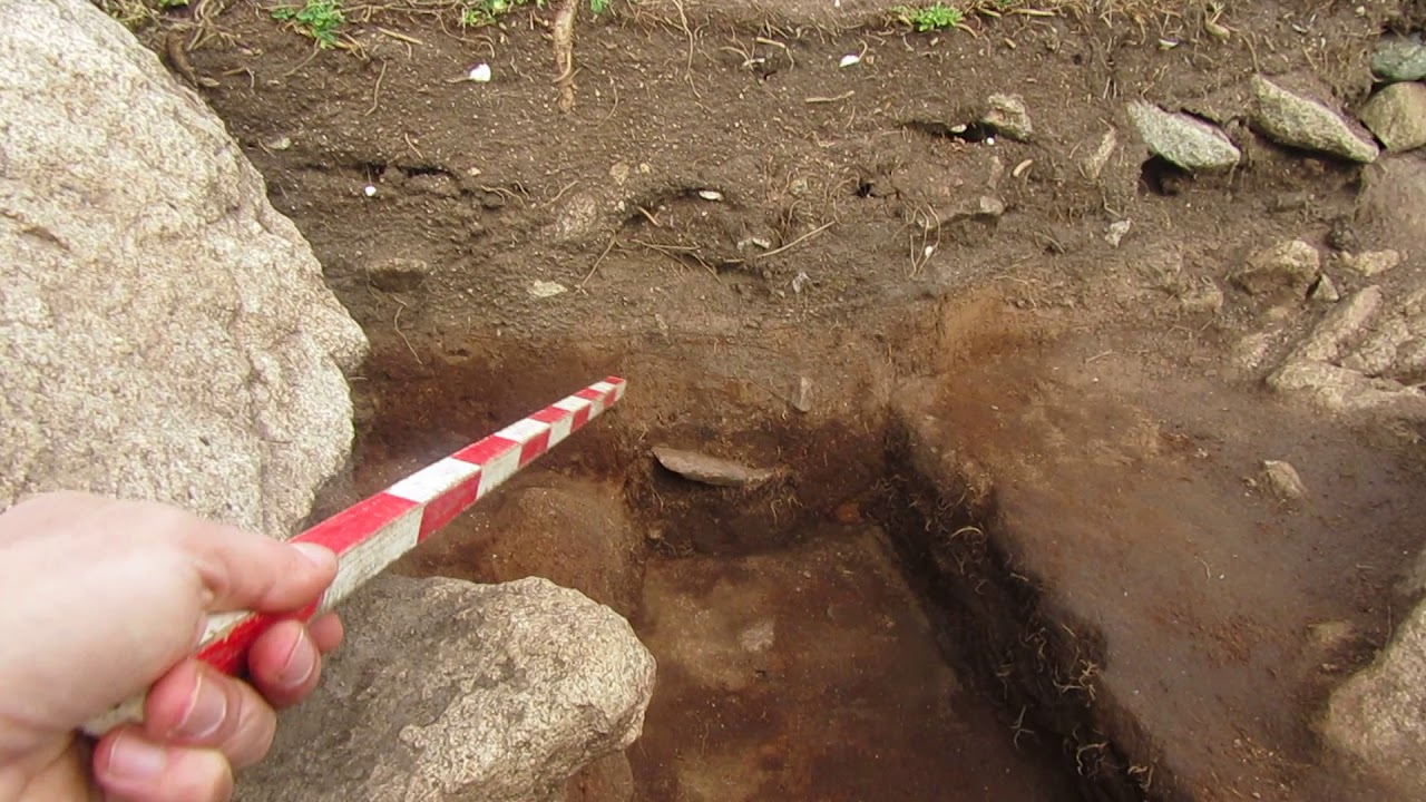 Excavation at Chapelle Dom Hue, Guernsey - day 12 - YouTube