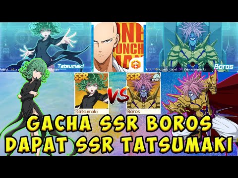 GACHA SSR BOROS MALAH DAPAT SSR TATSUMAKI | BEGINI CARA GACHANYA !! ONE PUNCH MAN THE STRONGEST