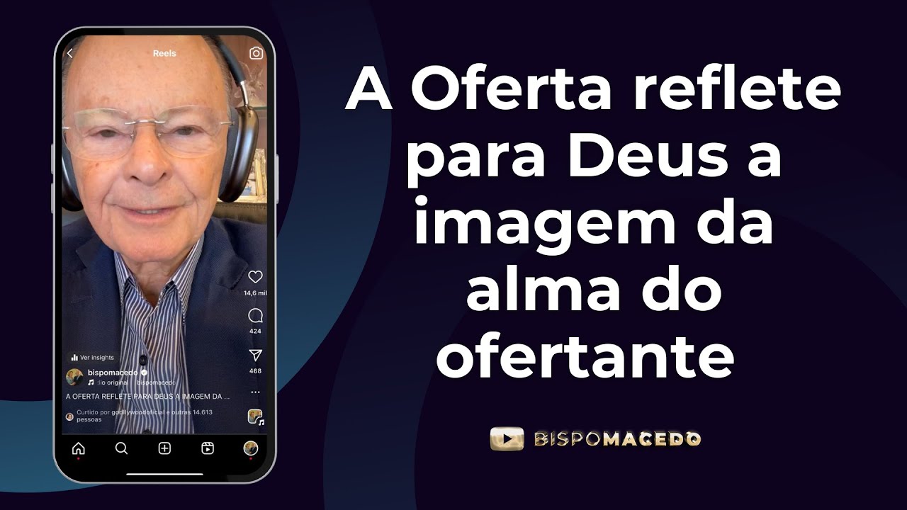 A Oferta reflete para Deus a imagem da alma do ofertante - Meditação Matinal 29/08/24