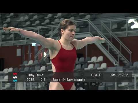 Girls A 1m final - Eindhoven Diving Cup 2024