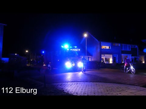 [Brandweer speelt met sirene] Brandweer Elburg met spoed naar een schoorsteenbrand