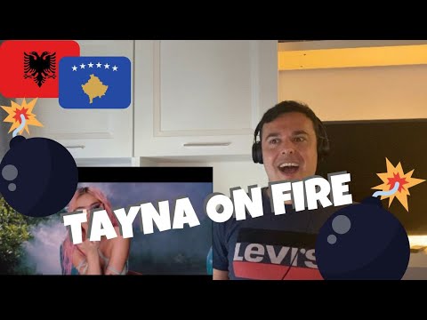Italian Reaction  Tayna - BASS / Albania Music on 🔥🔥🔥🔥