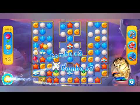 Fishdom 2022, no Boosters,   9782     level  -  прохождение без бустеров,   9782   уровень.