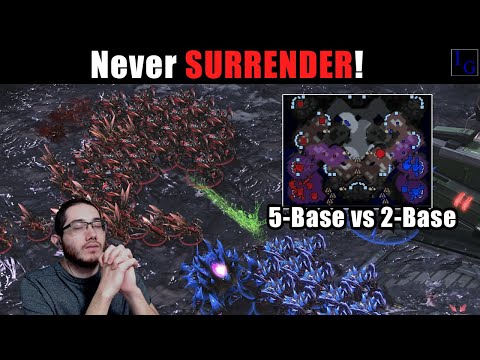 Outnumbered & outgunned... EPIC Comeback! | Live Zerg vs Zerg Ladder Game | Starcraft 2 SC2 Match