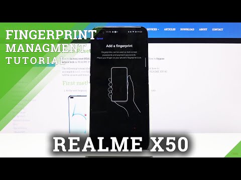 How to Add Fingerprint to REALME X50 5G – Fingerprint Unlock