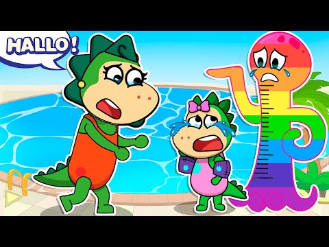 💦 Sparkle vs. höchste Rutsche! Sicherheitstipps im Pool & lustige Geschichten für Kinder