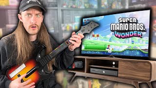 Playing Mario Wonder with Guitar Controller???