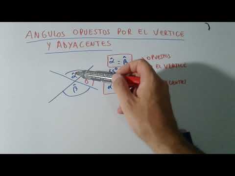 which are the OPPOSITE ANGLES BY THE VERTEX AND ADJACENT (less than 9 minutes EASY TO LEARN)