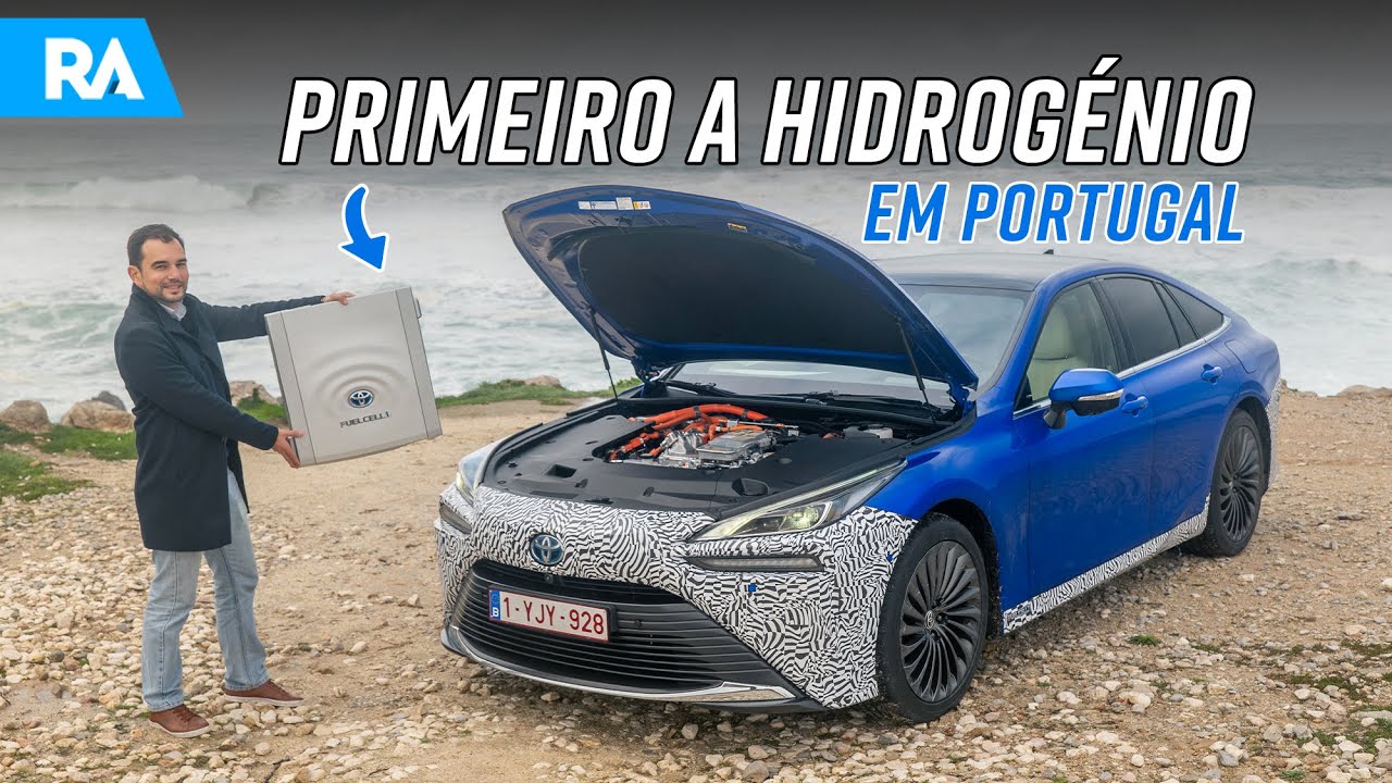 Primeiro CARRO A HIDROGÉNIO em Portugal. Novo Toyota Mirai Fuel Cell (2021)