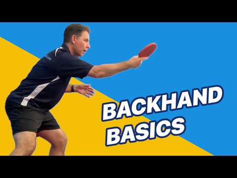 Table Tennis Backhand Lesson: Master the Basics thumbnail