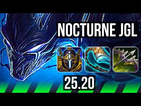 NOCTURNE vs VIEGO (JGL) | 15/0/13, Legendary | KR Diamond | 25.20